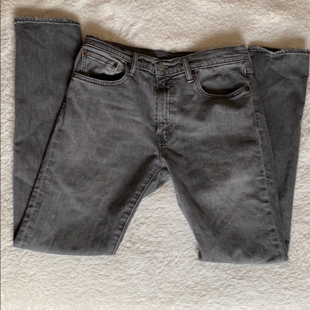 Levi’s 512 Gray Jeans 33x34